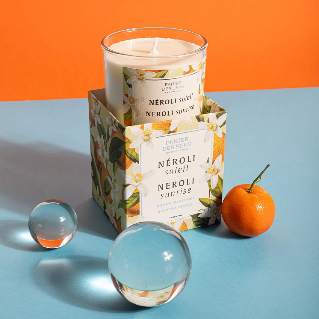 Bougie parfumée cire végétale - Parfum Néroli Soleil 275g - Image 2