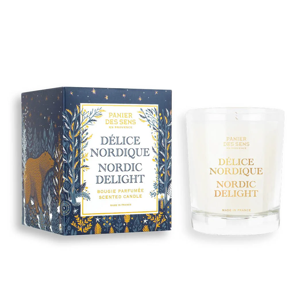 Bougie parfumée Hiver  - Délice nordique 180g