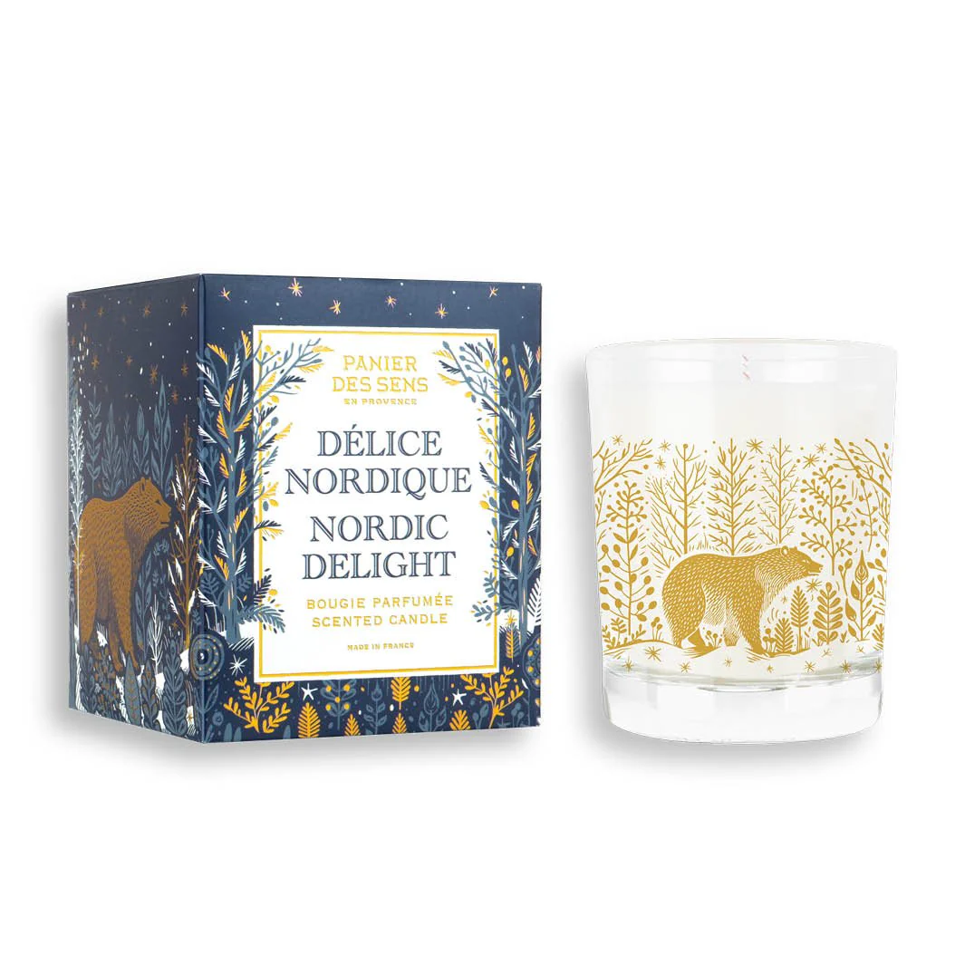 Bougie parfumée Hiver  - Délice nordique 180g - Image 2