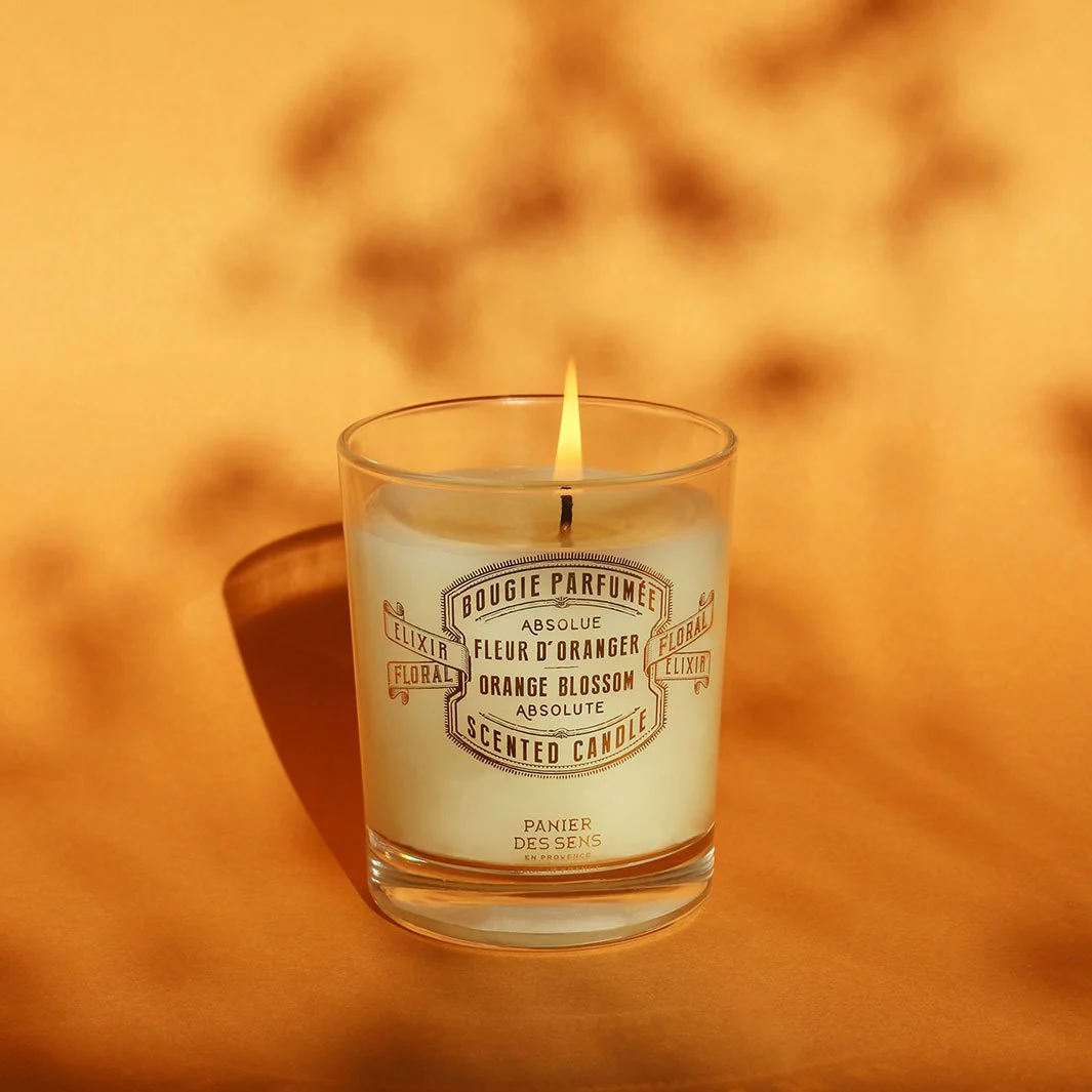 Bougie parfumée Fleur d’Oranger – Bougie artisanale parfum de Grasse | Panier des Sens - Image 2