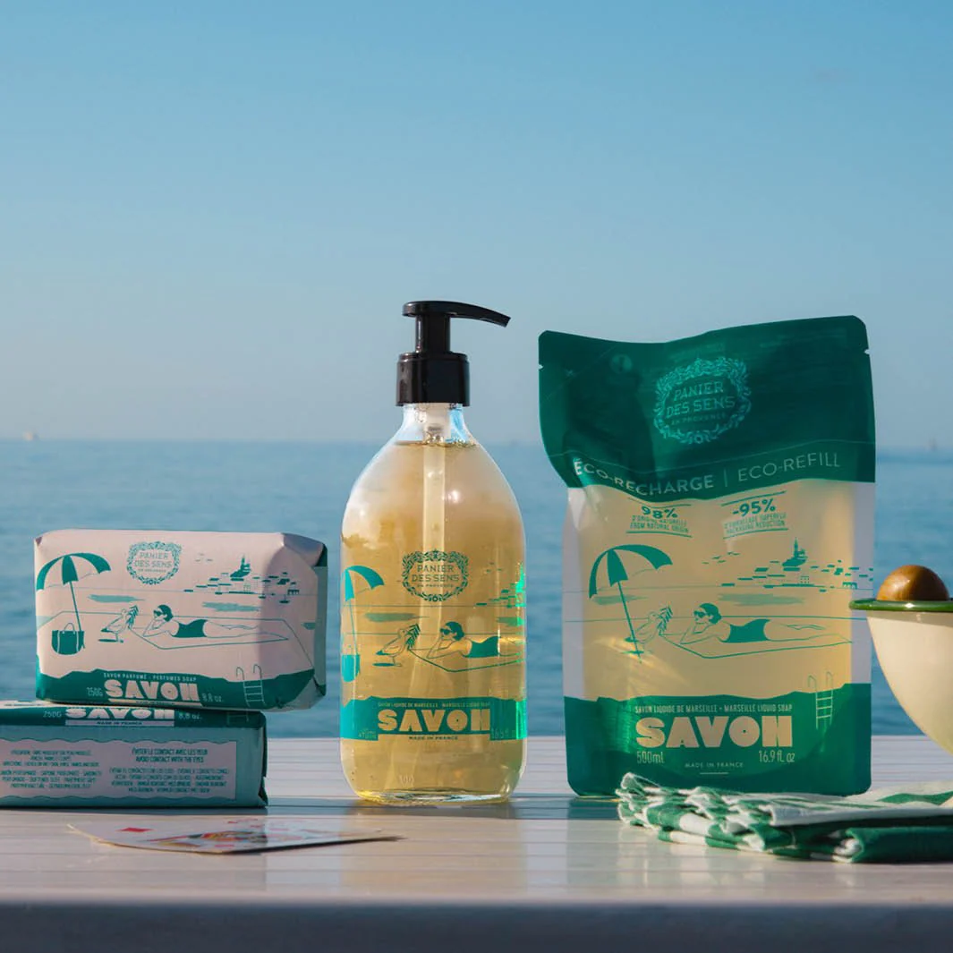 Eco-recharge Savon liquide de Marseille Olive 500ml - Image 8