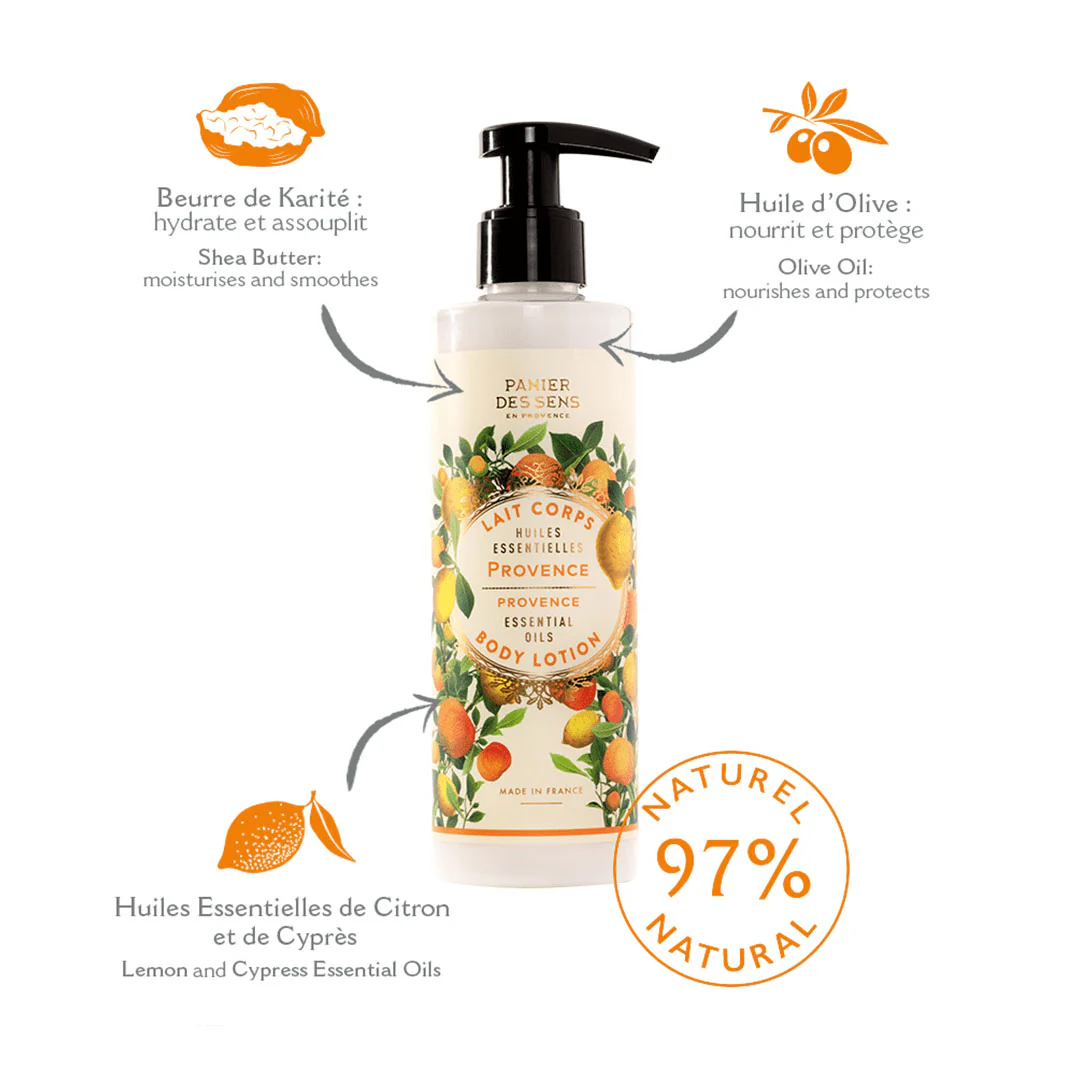 Lait pour le corps - Provence Énergisante 250ml - Image 2