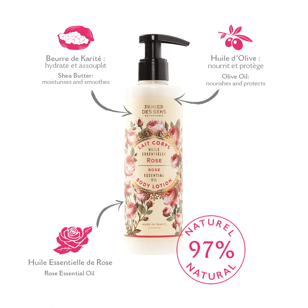 Lait pour le corps - Rose Envoûtante 250ml - Image 2