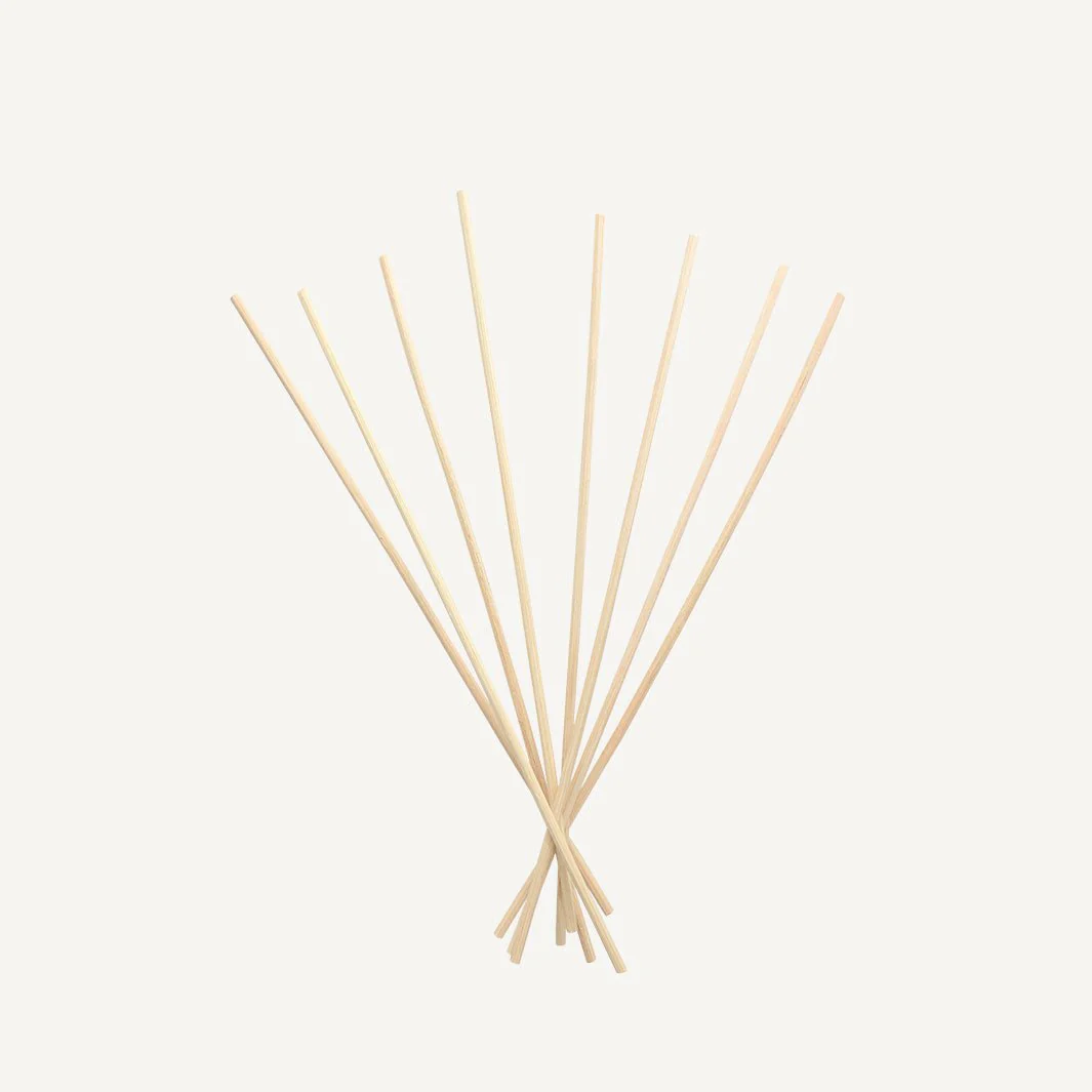 Batônnets pour diffuseur de parfum - rotin de bois