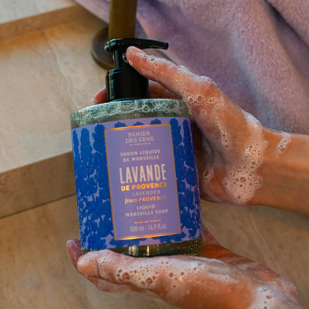 Savon de Marseille liquide – Lavande 500ml - Image 2