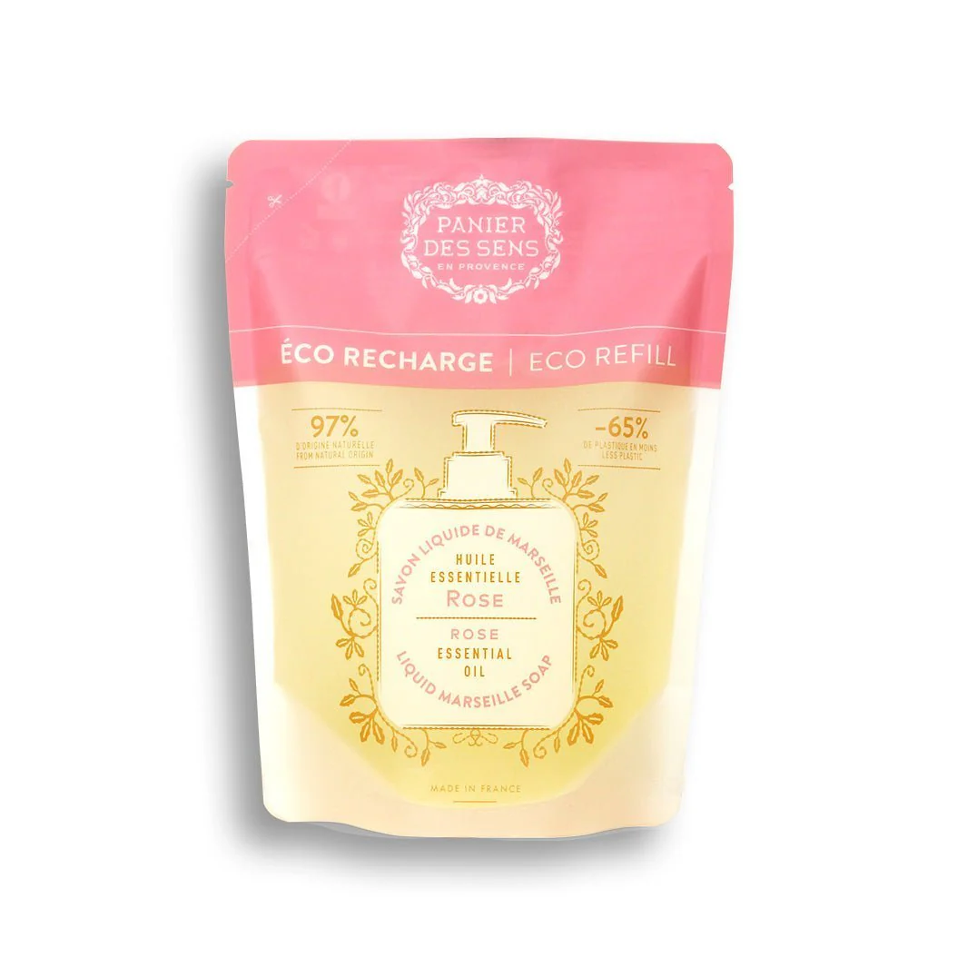 Savon liquide de Marseille Olive Édition limitée 25 ans + 4 recharges - Fleur d'Oranger, Verveine, Rose et Provence - Image 5