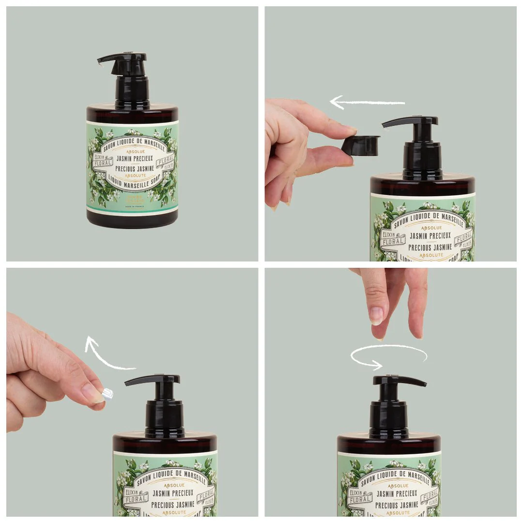 Savon de Marseille liquide - Huile Essentielle de Verveine 500ml - Image 5
