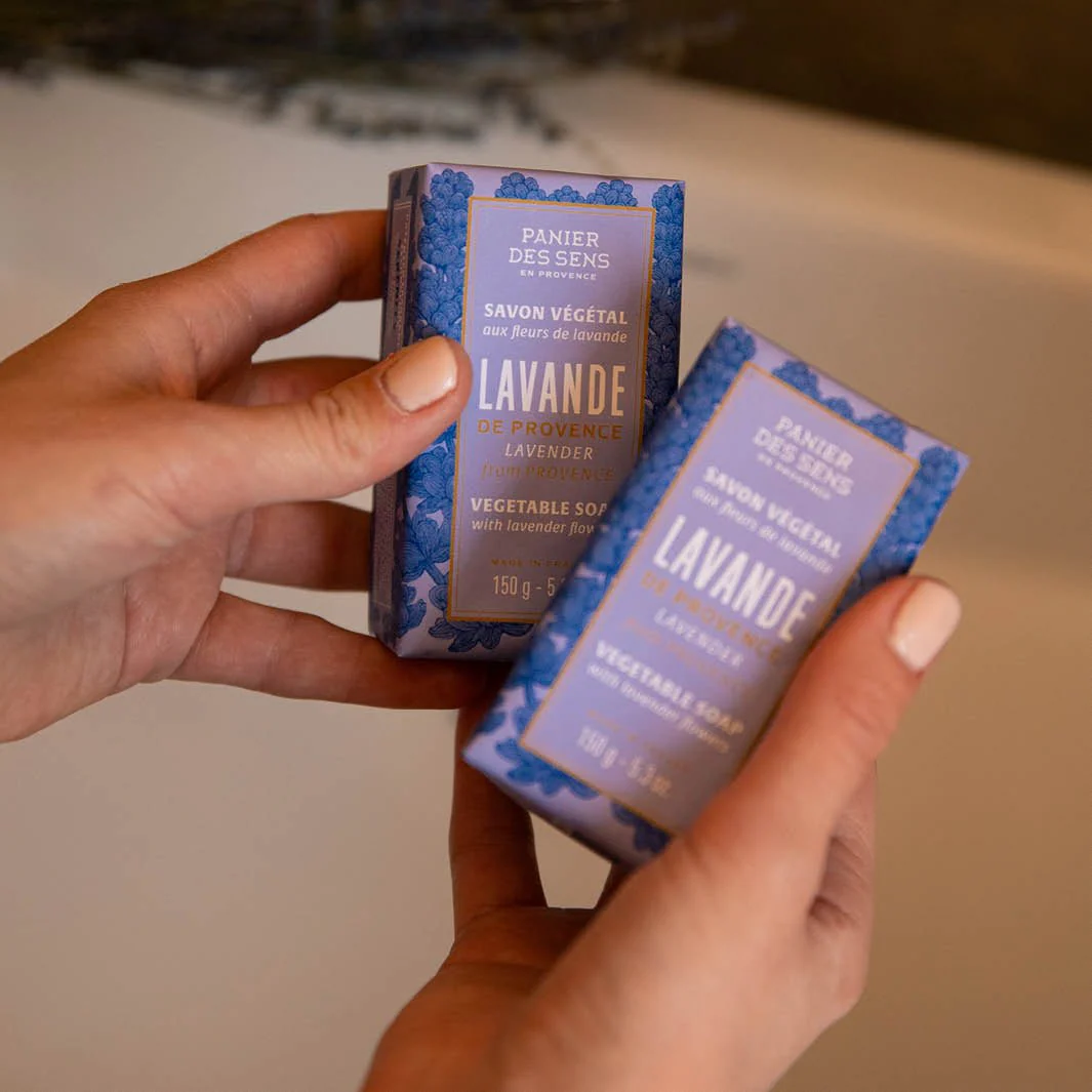 Savon solide exfoliant – Lavande 150g - Image 3