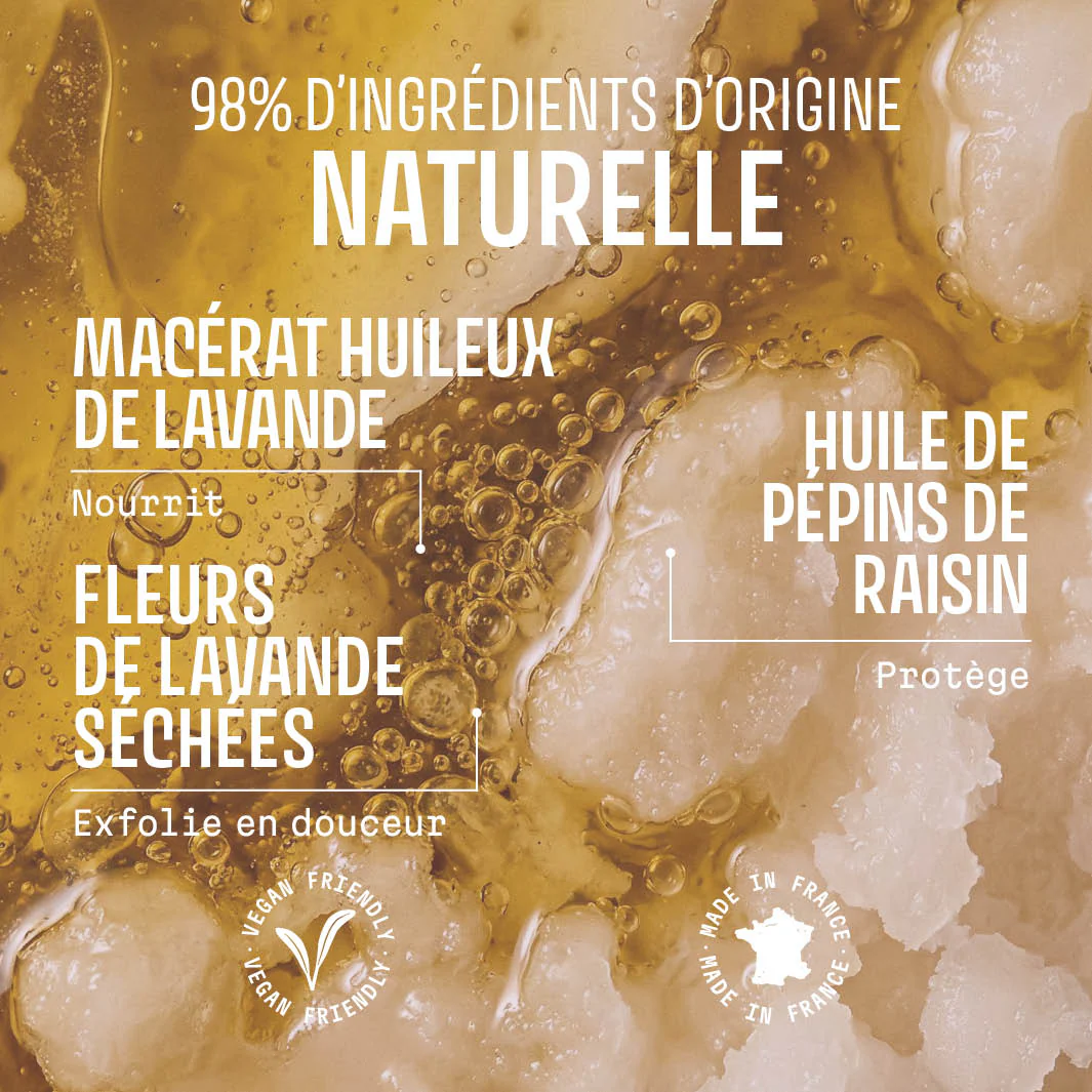 Savon solide exfoliant – Lavande 150g - Image 7
